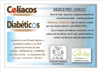 Registro Único para Celiacos y Diabéticos