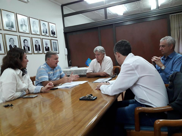 El Intendente Mantuvo Una Reunión con Representantes de la Cooperativa Eléctrica