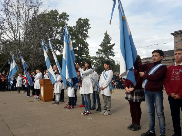 Promesa de Lealtad a la Bandera Argentina en Gálvez