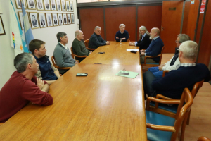 El Municipio Recibió a los Funcionarios de la EPE y Mantuvo una Reunión con Cooperativa Eléctrica